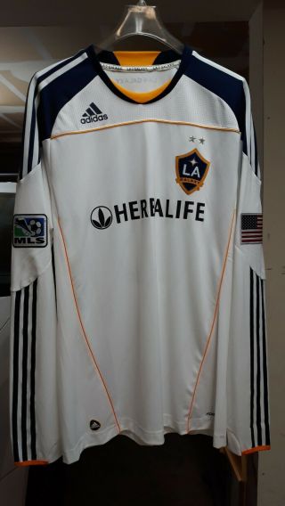 Authentic L.  A.  Galaxy Landon Donovan signed game LS jersey,  Formotion style. 2