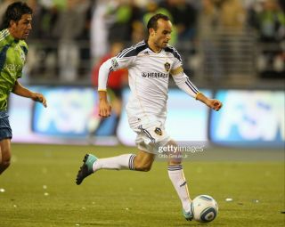 Authentic L.  A.  Galaxy Landon Donovan signed game LS jersey,  Formotion style. 7