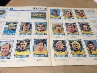 World Cup Argentina 78.  100 Completed Panini Sticker Album. 10