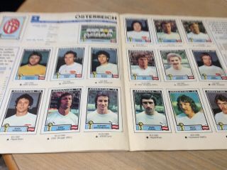 World Cup Argentina 78.  100 Completed Panini Sticker Album. 8