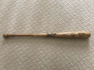Will Clark San Francisco Giants 1992 Game Bat Autographed Use