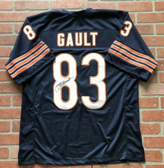 Willie Gault Autographed Signed Jersey Nfl Chicago Bears Jsa W/ Bowl