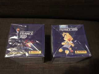2 X Women’s Panini FIFA World Cup France 2019 Sticker Boxes.  100 Packs. 4
