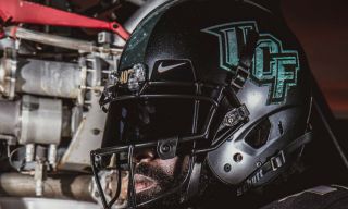University Of Central Florida Ucf Space Full Size Football Helmet 13 - 0 Milton