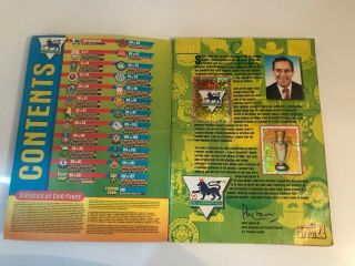 1998 Merlin Premier League Sticker Album Book 1998 98 100 Complete 3