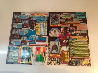 1998 Merlin Premier League Sticker Album Book 1998 98 100 Complete 6