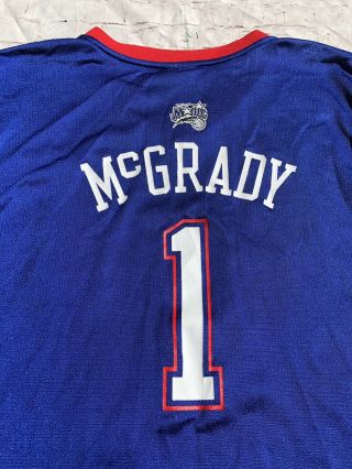 Mens Vintage Reebok NBA 2003 All Star Game Tracy McGrady 1 East Jersey Size 3XL 8