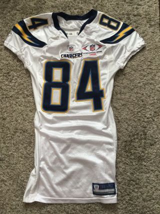San Diego Chargers Game Issued/used Jersey Nfl International Series London Patch