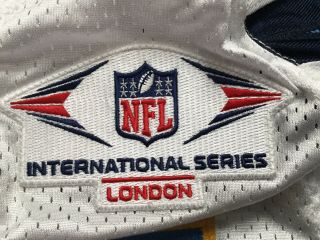 San Diego Chargers Game Issued/Used Jersey NFL International Series London Patch 3