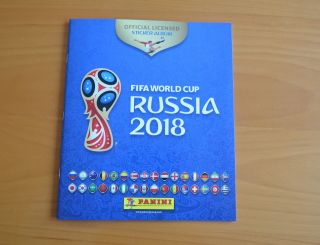 Panini World Cup Russia 2018 Full Set Of 682 Stickers,  Empty Album\