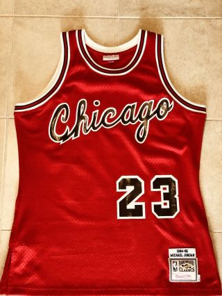 Authentic Mitchell And Ness Michael Jordan Jersey 44
