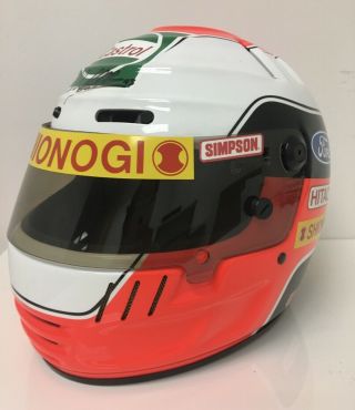 Johnny Herbert Signed Simpson F1 Helmet