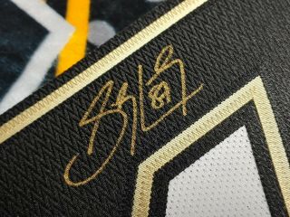 Penguins - SIDNEY CROSBY Autographed/Signed Licensed NHL Jersey w/FRAMEWORTH COA: 6