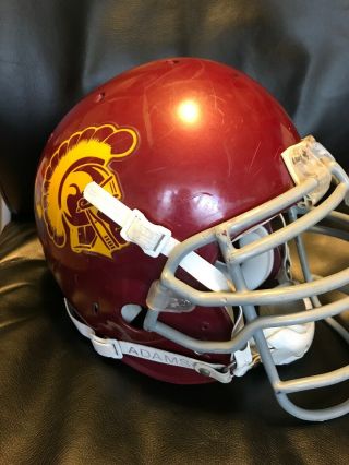 Lawrence Jackson Game USC Trojans Helmet Game Worn Helmet USC 4