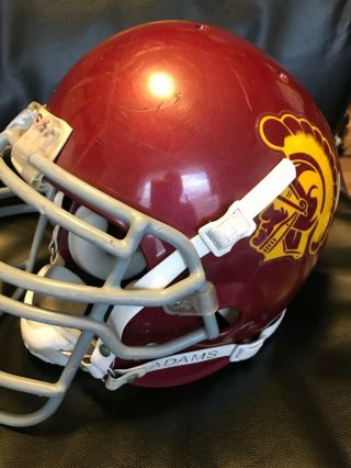 Lawrence Jackson Game USC Trojans Helmet Game Worn Helmet USC 5