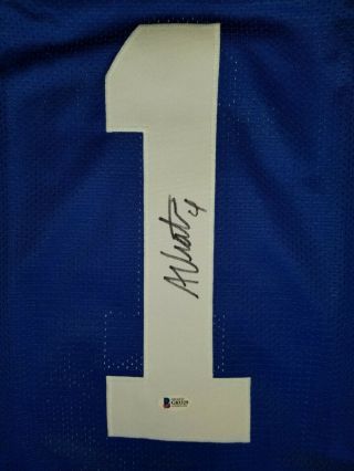Adam Vinatieri Signed Indianapolis Colts Jersey Beckett BAS Auto Autograph 2