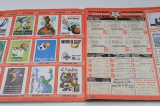 Panini World Cup Mexico 86 Complete Sticker Album 5
