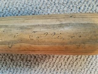 Two KREN SPECIAL Vintage Bats Rip Collins and Rudy York 1930 ' s/40 ' s Syracuse N Y 5