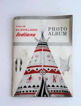 1957 Cleveland Indians Sohio Photo Album - Flash