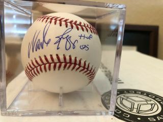 Red Sox Hall Of Famer Wade Boggs Signed Baseball With Hof 05 - Tristar Authentic