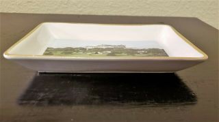 Westchester Country Club House Hand Painted Tray VGC 3