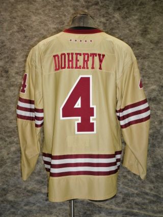 Boston College Eagles Game / Worn Jersey.  Teddy Doherty.  Great Wear 3