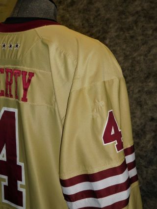 Boston College Eagles Game / Worn Jersey.  Teddy Doherty.  Great Wear 7