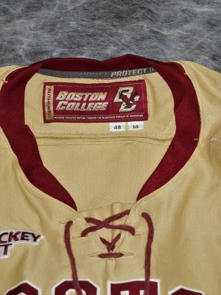 Boston College Eagles Game / Worn Jersey.  Teddy Doherty.  Great Wear 8