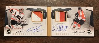 2010/11 Ud The Cup Sergei Bobrovsky Wellwood Dual Auto Patch Rc Bookmark $150
