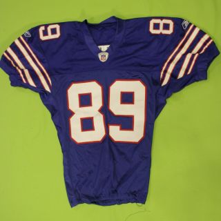 Buffalo Bills Team Issued Authentic Nfl Football Jersey 46 Reebok Sam Aiken 89