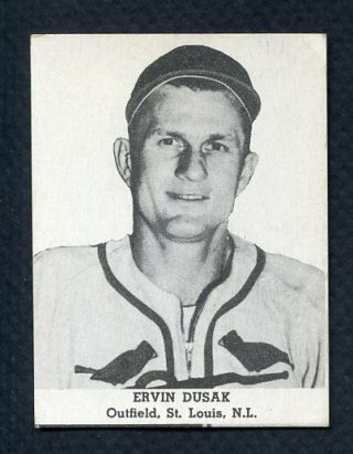 1947 Tip Top Bread Ervin Dusak Cardinals Ex - Mt 365329 (kycards)