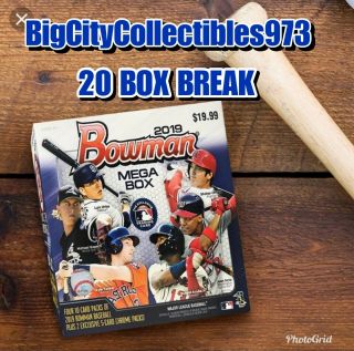 St.  Louis Cardinals 2019 Bowman Mega Box Case Break - 20 Box Break 22