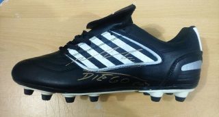 Diego Armando Maradona Football Boot Signed Authentic Autographed