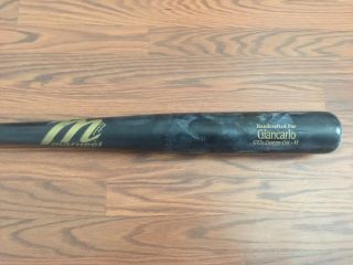 Authentic Game - Giancarlo Stanton York Yankees Marucci Bat 09/24/18
