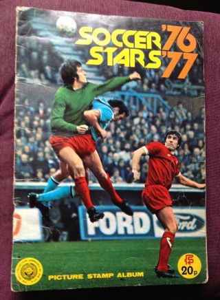 Soccer Stars 76/77 Album.  100 Complete Fantastic.