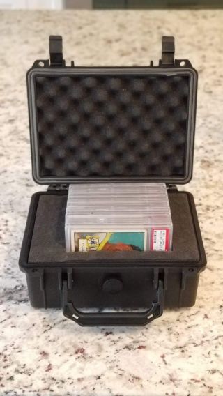 Certified Small Travel Waterproof Graded Sports Card Storage Box Psa Bvg Bgs