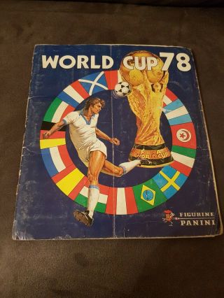 World Cup 78 (1978) Panini Sticker Album Book Missing 35 Stickers