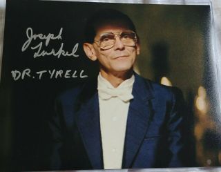 Joseph Turkel Autographed Blade Runner 8x10 Dr Tyrell Lloyd Shining Authentic