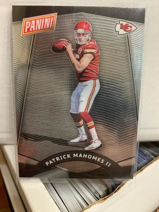 Patrick Mahomes 2017 Panini The National Nscc Kc Chiefs Rookie Card Rc 25
