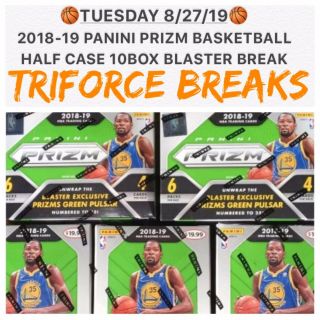 Phoenix Suns 2018 - 19 Panini Prizm Basketball Half Case 10box Blaster Break 1