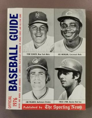 1976 The Sporting News Baseball Guide