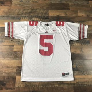 Ohio State Buckeyes Nike Football Jersey 5 Adult Men’s Size Large Shirt Osu