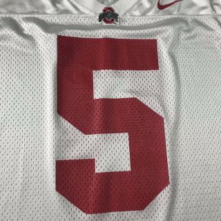 Ohio State Buckeyes Nike Football Jersey 5 Adult Men’s Size Large Shirt OSU 3