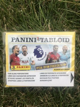 10 X Panini Tabloid Premier League Special Edition 2019 Sticker Boxes.  RRP £350 4
