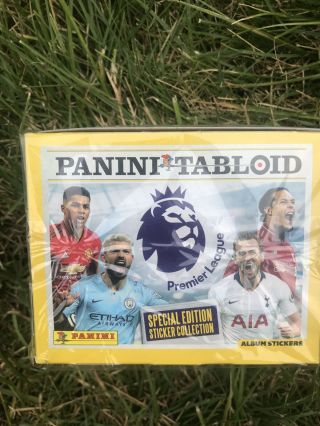 10 X Panini Tabloid Premier League Special Edition 2019 Sticker Boxes.  RRP £350 7