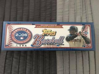 2006 Topps Baseball Series 1 & 2 Factory Baseball Set 659 Cards
