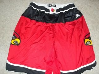Louisville Cardinals Basketball Terry Rozier Adidas Game Shorts 14/15 4