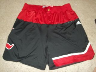 Louisville Cardinals Basketball Terry Rozier Adidas Game Shorts 14/15 6