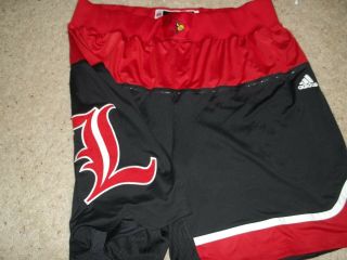 Louisville Cardinals Basketball Terry Rozier Adidas Game Shorts 14/15 7
