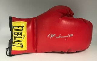 Muhammad Ali Signed Everlast Boxing Glove Autographed Auto Jsa Loa Hof